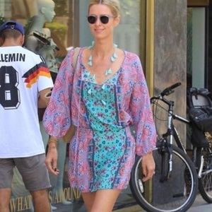TOLANI | NICKY HILTON X Silk Tunic Dress